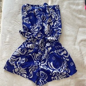 Strapless Lily Pulitzer Romper